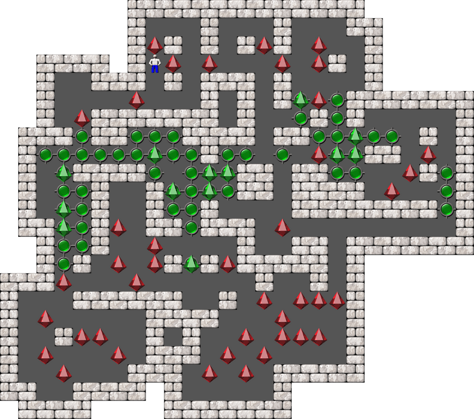 Sokoban Mass Remodel level 245